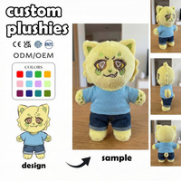 Peluche musicale danseuse personnalisée de haute qualité, mignonne, en forme de renard princesse, en tissu de coton, jouet en peluche pour enfants