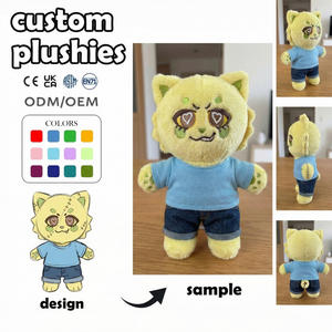 Peluche musicale danseuse personnalisée de haute qualité, mignonne, en forme de renard princesse, en tissu de coton, jouet en peluche pour enfants - Product Image 5