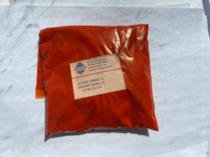 Solvente arancione 7 BL per inchiostro e lacca, colorante solvente arancione tono rosso, solubile in alcool, brillante e vivido - Product Image 2