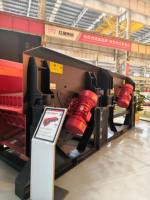 Alimentateur vibrant minier HST1363 en acier inoxydable découpé au laser pour le pré-cassage des minerais à forte teneur en boues