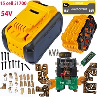 Pour pack de batteries FLEXVolt 60V 15 cellules 12Ah 21700 DCB615/DCB612/DCB609