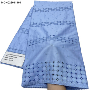 <span class=keywords><strong>Tissu</strong></span> <span class=keywords><strong>en</strong></span> dentelle suisse brodé lumineux pour vêtements féminins uniques, <span class=keywords><strong>en</strong></span> voile <span class=keywords><strong>africain</strong></span> 100 % coton sec - Product Image 3