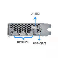 Tout nouveau pour NVIDIA RTX8000 GPU haute Performance PCI Express carte graphique GDDR6 mémoire vidéo ventilateur refroidisseur DP pour utilisation de la station de travail
