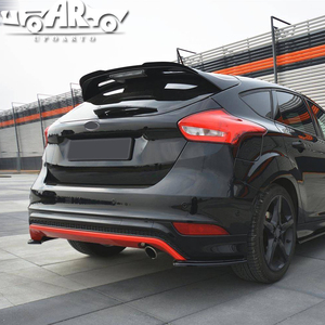 Alerón Trasero de Coche Haosheng Estilo <span class=keywords><strong>ST</strong></span> con Apariencia de Fibra de Carbono ABS para Ford <span class=keywords><strong>Focus</strong></span> MK3 Hatchback 2012 2013 2014 2015 2016 2017 2018 - Product Image 5