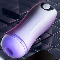 Vibrator Männlicher Masturbationsbecher Sexmaschine Penis-Massagegerät mit Heizfunktion Saugender Realistischer Vagina-Becher Automatisches Erwachsenenprodukt