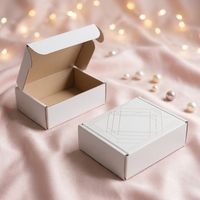 Boîte rigide à surface mate avec plateau intérieur pour l'emballage des produits, le rangement des cosmétiques, réutilisable, personnalisable, conteneur protecteur