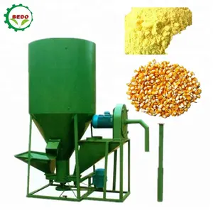 China Manufacturer Animal Feed Hammer Mill Grinding And Mixing Machine/Poultry Food Grinder And Mixer Machine