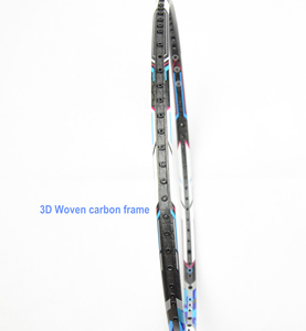 Supper Cao 40T <span class=keywords><strong>Nano</strong></span> + 3D Dệt Carbon/Graphite Vợt Cầu Lông Cho Cạnh Tranh Máy Nghe Nhạc Với Giá Rẻ Giá Biểu Tượng Tùy Chỉnh/Grip - Product Image 3