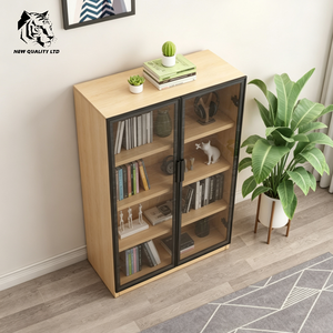 china supplier discount price customize small moq dropshipping <b>bookcase</b> personalized study room furniture <b>wood</b> combined <b>bookcase</b> - Product Image 4