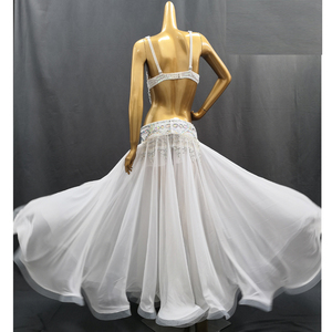 <span class=keywords><strong>Costume</strong></span> de danse du ventre professionnel pour femmes, vente chaude, tenue pour spectacle sur scène, ensemble de 3 pièces, <span class=keywords><strong>costume</strong></span> de danseuse de carnaval orné de perles - Product Image 2