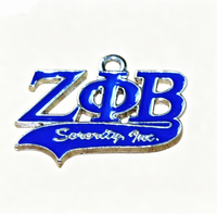 Colgante Redondo Personalizado ZPB Zeta Phi Beta, el Más Vendido, para Decoración de Collares y Pulseras, Venta al por Mayor