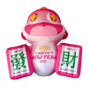 โมเดลงูเป่าลมของเน็ตฟลิกซ์ การ์ตูนงูจำลองสำหรับห้างสรรพสินค้า งูจำลองเรืองแสง <span class=keywords><strong>งูเห่า</strong></span>เป่าลมสวยงาม - Product Image 1