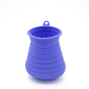 Pet de alta calidad pata lavado limpiador perro lavar los pies herramienta de Nox mascotas, pie Copa lavado para perro y gato - Product Image 3
