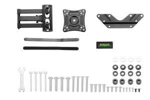 Support mural TV articulé ODM à mouvement complet, bras d'écran réglable, VESA MAX 200*200 - Product Image 6