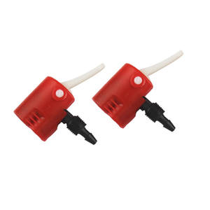 Adaptador de válvula para bicicleta de montaña Antuke, convertidor de bomba de francés a británico, color rojo, para bicicletas clásicas - Product Image 3