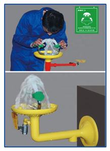 Arandela <span class=keywords><strong>de</strong></span> ojo <span class=keywords><strong>de</strong></span> ducha <span class=keywords><strong>de</strong></span> emergencia montada en la pared para Hospital y <span class=keywords><strong>laboratorio</strong></span> - Product Image 2