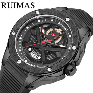 Nouvelle montre pour hommes sport bracelet en silicone montre-bracelet à quartz montre pour hommes élégante et sophistiquée - Product Image 2