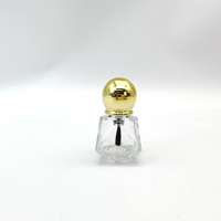 YALI N1091 Flacon vide de 8 ml pour vernis à ongles ou huile, avec bouchon à vis et pinceau, personnalisation couleur et logo, sérigraphie sur verre, marquage à chaud gratuit