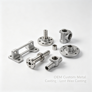 Servicio de Fundición de Metal Personalizado OEM, Piezas de Maquinaria Automotriz de Acero Inoxidable, Fundición por Cera Perdida - Product Image 2