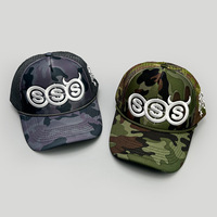 Gorra de Béisbol con Bordado de Letras y Cuernos de Diablo, Estilo Europeo Americano, Primavera-Verano, 6 Paneles, Ajustable, Transpirable, Unisex