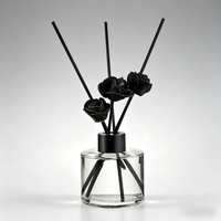 Diffuseur d'arômes sans flamme pour la maison avec bâtonnets floraux, parfum longue durée, désodorisant, ensemble de bouteilles d'arômes