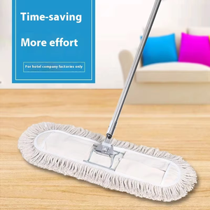 Швабра для дома с четырехсторонней отжимкой и ресурсом использования более 20 000 раз для легкой уборки пола для экономных потребителей - Product Image 4
