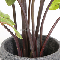Philodendron artificiel synthétique en pot arbre réel naturel