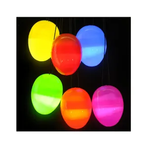 Multi color glow egg collana party bag filler per bambini glow sticks