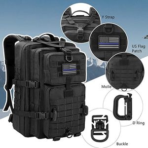Mochila Táctica Kango 600D Oxford, Impermeable, para Exteriores, 30L, Camuflaje - Product Image 4