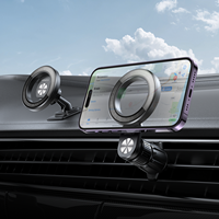 Nouveau support de téléphone portable flexible et magnétique multifonctionnel pour tableau de bord de voiture 2025