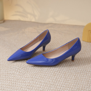 <span class=keywords><strong>Scarpe</strong></span> da lavoro da <span class=keywords><strong>donna</strong></span> <span class=keywords><strong>comode</strong></span> di grandi dimensioni <span class=keywords><strong>scarpe</strong></span> da ufficio da 5cm a punta tacchi a spillo pump <span class=keywords><strong>scarpe</strong></span> sempreverdi - Product Image 6