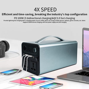 สถานีไฟฟ้าพกพา 300W ขายดี พร้อมระบบป้องกัน BMS ป้องกันการชาร์จเกินผ่าน USB และป้องกันไฟฟ้าลัดวงจร ความจุ 153.6Wh - Product Image 2