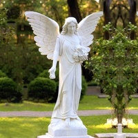 Fabriqué En Marbre Décoratif Grande Femme Statues De Jardin