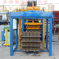 Machine automatique de fabrication de blocs QT4-16, machine hydraulique de fabrication de briques en ciment pour usine de blocs creux, pleins et pavés