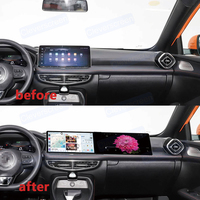 Autoradio Android 13 avec écran tactile double 2,5K de 12,3 pouces pour GPS, lecteur CD, TV pour MG 5 2020-2022