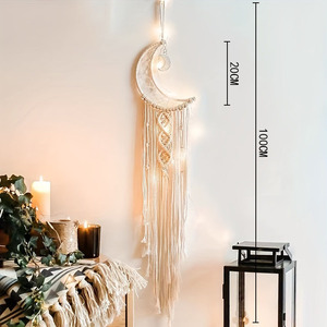 Nordico Design contemporaneo grande acchiappasogni su misura per la casa appendere la parete decorazione con impianto di metallo auto-Lifting - Product Image 5