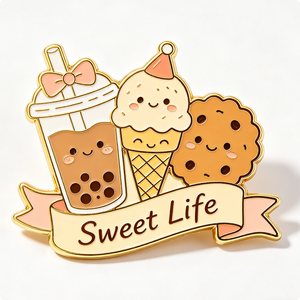 หมุดเคลือบโลหะพิมพ์ลายตัวอักษรแบบไขว้ไม่ใช่คนพิการทั้งหมดเป็นงานศิลปะที่มองเห็นได้และของสะสม - Product Image 3