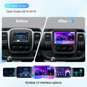 Lecteur DVD de voiture Android 11 Rhythm <span class=keywords><strong>9</strong></span> pouces avec écran tactile, navigation GPS, Carplay, BT, WiFi, radio FM pour <span class=keywords><strong>Opel</strong></span> <span class=keywords><strong>Vivaro</strong></span> 2014-2018 - Product Image 2