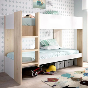 Letto a Castello Multifunzionale a Due Piani per Bambini con Armadio in Legno e Letto Estraibile per Camera <span class=keywords><strong>da</strong></span> Letto dei Ragazzi - Product Image 5
