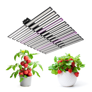 ไฟปลูกต้นไม้ LED 1060W สเปกตรัมเต็ม UV IR พับได้ ปรับความสว่างได้ สำหรับปลูกพืชเชิงพาณิชย์ ระบบไฮโดรโปนิกส์ ฟาร์มแนวตั้ง ปลูกผักสลัด ปลูกดอกไม้ - Product Image 1