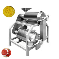 Tomaat Passievrucht Pulper Extractor Machine Druif Perzik Pulp Crusher