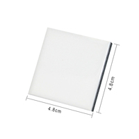 Carreaux de céramique imprimables vierges de sublimation de forme carrée avec logo personnalisé 4.8*4.8cm carreaux de céramique pour la décoration de la maison cadre photo
