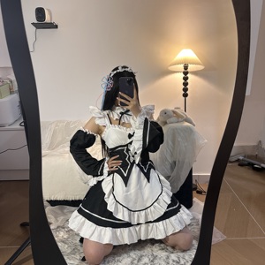 ชุดคอสเพลย์สาวใช้จากอนิเมะ <span class=keywords><strong>Re</strong></span>:Zero ชุดแฟนซีฮาโลวีนสำหรับเด็ก ชุดสาวใช้ - Product Image 6