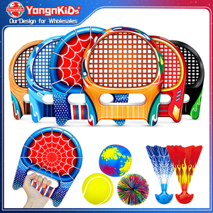 Ensemble <span class=keywords><strong>de</strong></span> raquettes d'entraînement en EVA colorées et légères pour enfants, multifonctionnel, idéal pour le jardin, la <span class=keywords><strong>plage</strong></span> et les activités sportives en plein air. - Product Image 1