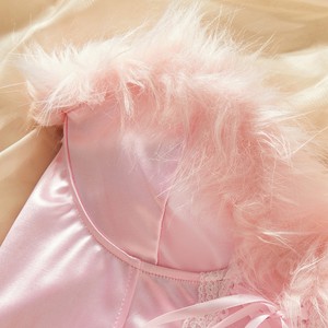 Uniforme <span class=keywords><strong>de</strong></span> Cosplay <span class=keywords><strong>de</strong></span> Conejita Rosa 2026 Europeo y Americano con <span class=keywords><strong>Cola</strong></span> Esponjosa y Diseño <span class=keywords><strong>de</strong></span> una Sola Pieza - Product Image 3