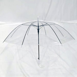 Ô dù trong suốt chất liệu nhựa PVC cao cấp, cán nhựa rẻ, in logo theo yêu cầu - Product Image 4