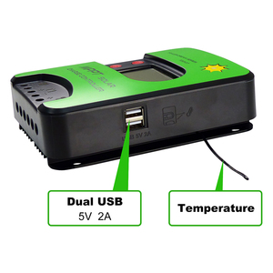 เครื่องควบคุมการชาร์จ15A MPPT พลังงานแสงอาทิตย์สำหรับแบตเตอรี่ลิเธียม12V 24V สำหรับระบบสุริยะ - Product Image 5