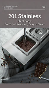 Máquina de Derretimento de Chocolate Comercial HENITUER C11854 com Controle Preciso de Temperatura e Aquecimento por Circulação de Ar Quente - Product Image 5