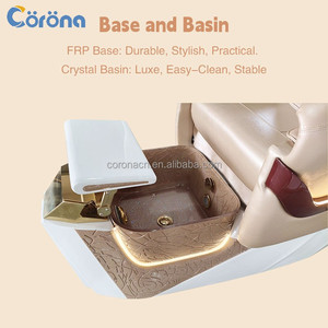 Muebles para Salón de Uñas, Silla de Pedicura Eléctrica de Lujo con Masaje y <span class=keywords><strong>Spa</strong></span> para Pies, con Lavabo para <span class=keywords><strong>Spa</strong></span> de Pies - Product Image 5