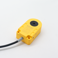 Capteur de proximité inductif annulaire industriel IP67 pour la détection de métaux et de petites billes d'acier, résolution 1 mm, sensibilité réglable